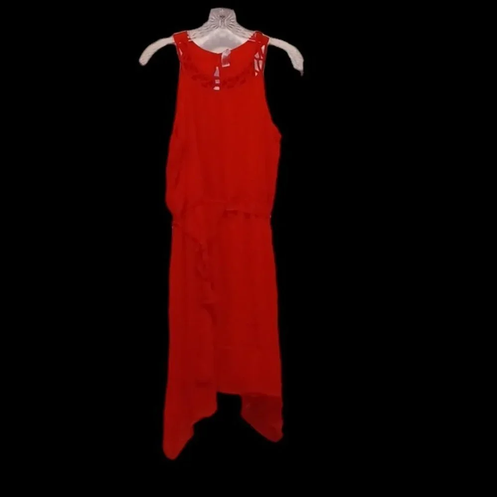 No Boundaries Red Dress Sz XL (15-17) - Picture 1 of 15